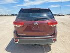 2017 Toyota Highlander Limited Platinum Темно-бордовый vin: 5TDDZRFH2HS481368