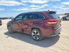 2017 Toyota Highlander Limited Platinum Темно-бордовый vin: 5TDDZRFH2HS481368