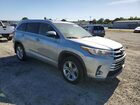 2018 Toyota Highlander Limited Silver vin: 5TDDZRFH2JS824072