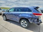 2018 Toyota Highlander Limited Blue vin: 5TDDZRFH2JS870498