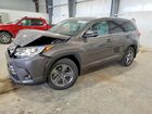 2018 Toyota Highlander Limited Platinum Charcoal vin: 5TDDZRFH3JS485449