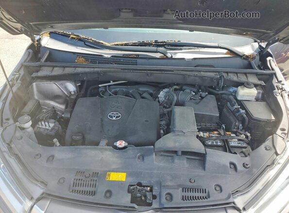 5TDDZRFH3JS495785 2018 TOYOTA HIGHLANDER Gray Շարժիչի բաժամունքի տեսք