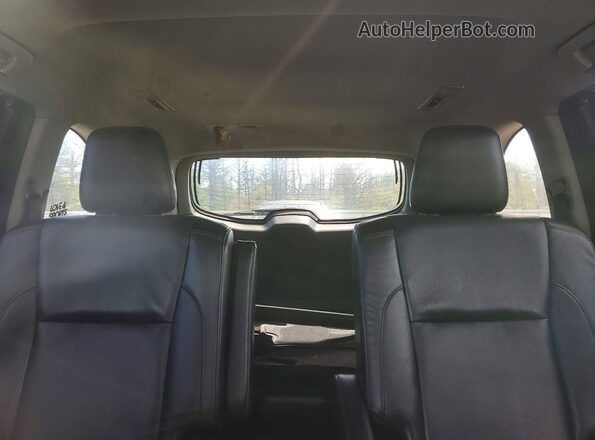 5TDDZRFH3JS495785 2018 TOYOTA HIGHLANDER Gray Հետևի նստատեղերի տեսք