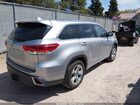 2018 Toyota Highlander Limited Серебряный vin: 5TDDZRFH3JS835663