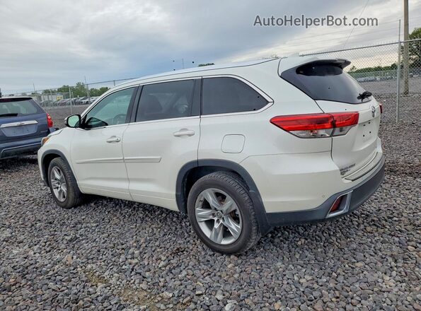 5TDDZRFH3KS704508 2019 TOYOTA HIGHLANDER Белый Задняя левая четверть