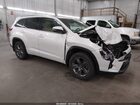 2018 Toyota Highlander Limited Platinum White vin: 5TDDZRFH4JS496329