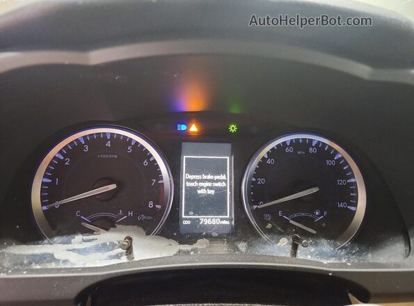 5TDDZRFH4JS815129 2018 TOYOTA HIGHLANDER Green Widok zestawu wskaźników