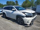 2018 Toyota Highlander Limited Platinum Белый vin: 5TDDZRFH4JS838314