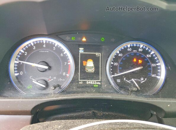 5TDDZRFH4JS838314 2018 TOYOTA LIMITED Белый Вид щитка приборов