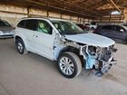 2017 Toyota Highlander Limited White vin: 5TDDZRFH5HS447571