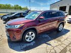2018 Toyota Highlander Limited Platinum Maroon vin: 5TDDZRFH7JS809888