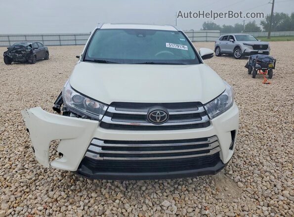 5TDDZRFH7JS821880 2018 TOYOTA HIGHLANDER White Vista frontal