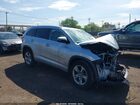 2019 Toyota Highlander Limited Silver vin: 5TDDZRFH7KS968671