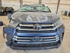 2017 Toyota Highlander Limited Blue vin: 5TDDZRFH8HS464624