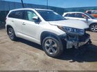 2018 Toyota Highlander Limited Platinum White vin: 5TDDZRFH8JS870912