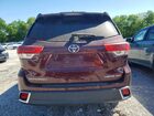 2018 Toyota Highlander Limited Platinum Бордовый vin: 5TDDZRFH9JS894765