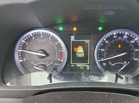 5TDDZRFHXJS913226 2018 TOYOTA HIGHLANDER Белый Вид щитка приборов
