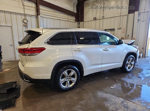5TDDZRFHXJS913226 2018 TOYOTA HIGHLANDER Белый Задняя правая четверть