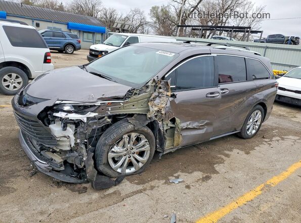 5TDERKEC0PS176600 2023 TOYOTA SIENNA Серый Передняя левая четверть