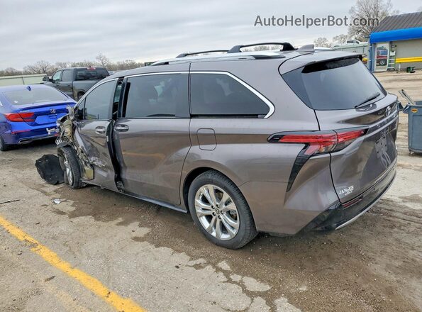 5TDERKEC0PS176600 2023 TOYOTA SIENNA Серый Задняя левая четверть