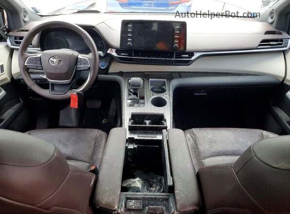 5TDERKEC0PS176600 2023 TOYOTA SIENNA Серый Вид панели приборов