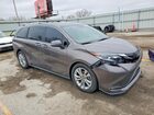 2023 Toyota Sienna Platinum 7-passenger Серый vin: 5TDERKEC0PS176600