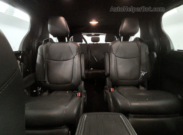 5TDERKEC8SS280731 2025 TOYOTA SIENNA Charcoal Вид задніх сидінь