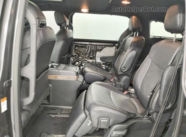 5TDERKEC8SS280731 2025 TOYOTA SIENNA Charcoal Вид задньої частини салону