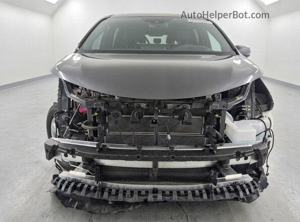 5TDERKEC8SS280731 2025 TOYOTA SIENNA Charcoal Вид спереду