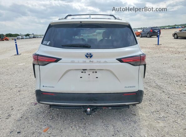 5TDESKFC0SS157671 2025 TOYOTA SIENNA White Rear view