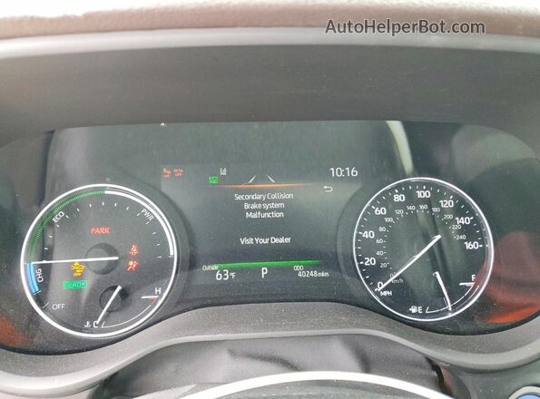 5TDESKFC1PS081448 2023 TOYOTA SIENNA Purple Instrument cluster view
