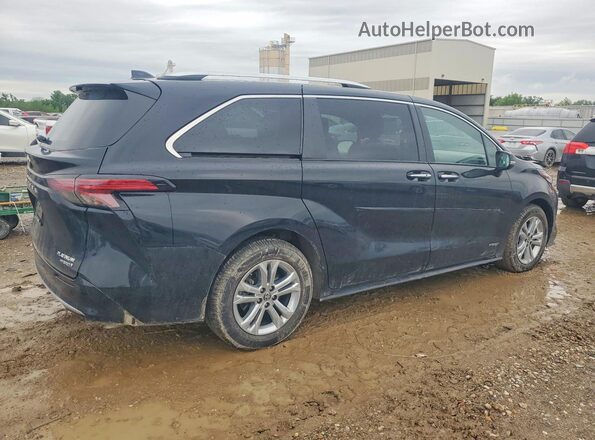 5TDESKFC4MS026729 2021 TOYOTA SIENNA Black Rear right