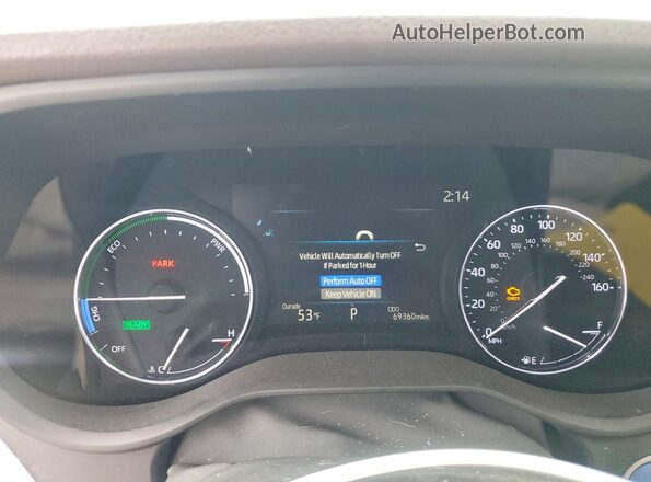 5TDESKFC4MS026729 2021 TOYOTA SIENNA Black Instrument cluster view