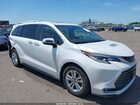 2023 Toyota Sienna Platinum White vin: 5TDESKFC4PS093688