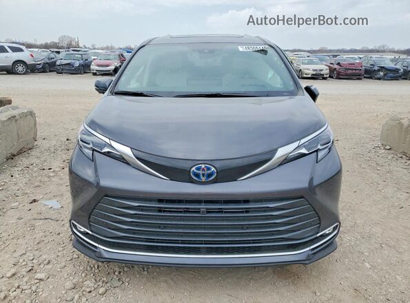 5TDESKFC5SS221719 2025 TOYOTA SIENNA Серый Вид спереди