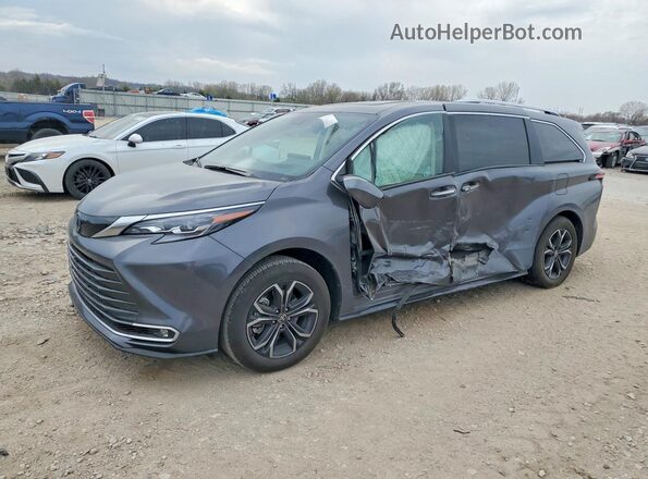 5TDESKFC5SS221719 2025 TOYOTA SIENNA Серый Передняя левая четверть