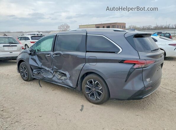5TDESKFC5SS221719 2025 TOYOTA SIENNA Серый Задняя левая четверть