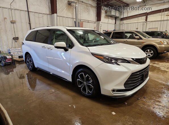 5TDESKFC5TS236853 2026 TOYOTA SIENNA White Առջևի աջ