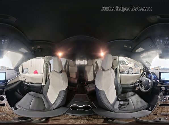 5TDESKFC5TS236853 2026 TOYOTA SIENNA White Սալոնի 360 աստիճան տեսք