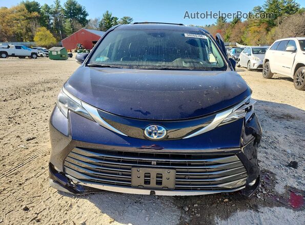 5TDESKFC6RS151884 2024 TOYOTA SIENNA Синий Вид спереди