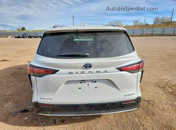5TDESKFC6SS197379 2025 TOYOTA SIENNA White Rear view