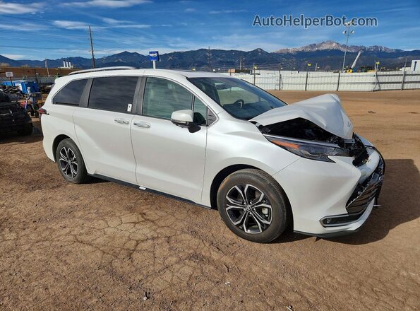 5TDESKFC6SS197379 2025 TOYOTA SIENNA White Front right