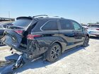 2025 Toyota Sienna Platinum 7-passenger Черный vin: 5TDESKFC7SS160678