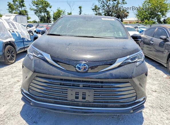5TDESKFC7SS160678 2025 TOYOTA SIENNA Черный Вид спереди