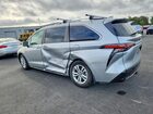 2023 Toyota Sienna Platinum 7-passenger Серебряный vin: 5TDESKFC9PS081293