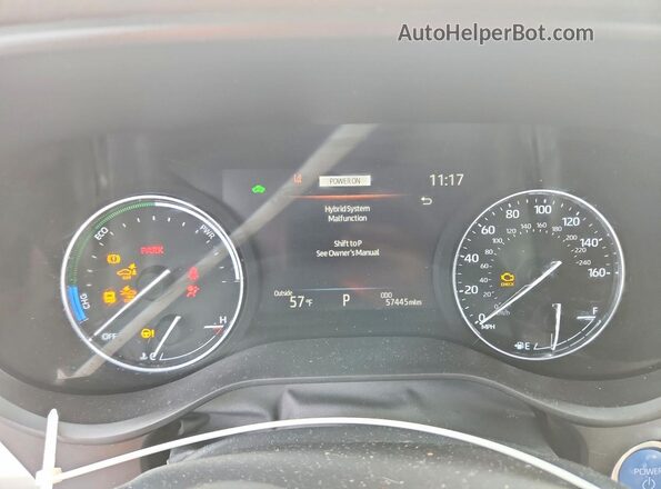5TDESKFC9PS081293 2023 TOYOTA SIENNA Серебряный Вид щитка приборов