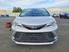 2023 Toyota Sienna Platinum 7-passenger Серебряный vin: 5TDESKFC9PS081293
