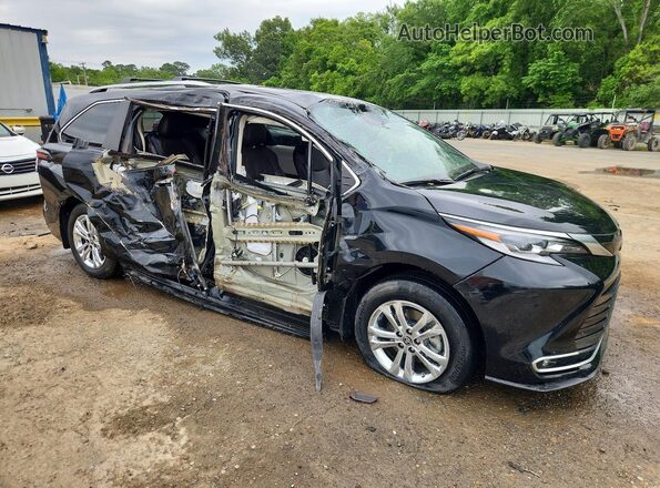 5TDESKFCXPS090035 2023 TOYOTA SIENNA Black Delantero derecho
