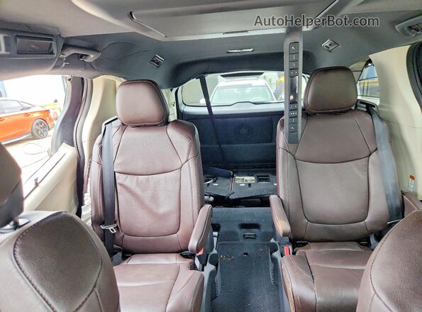 5TDESKFCXPS090035 2023 TOYOTA SIENNA Black Vista de los asientos traseros
