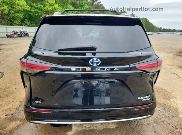 5TDESKFCXPS090035 2023 TOYOTA SIENNA Black Vista trasera